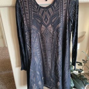 Black lace BCBG dress